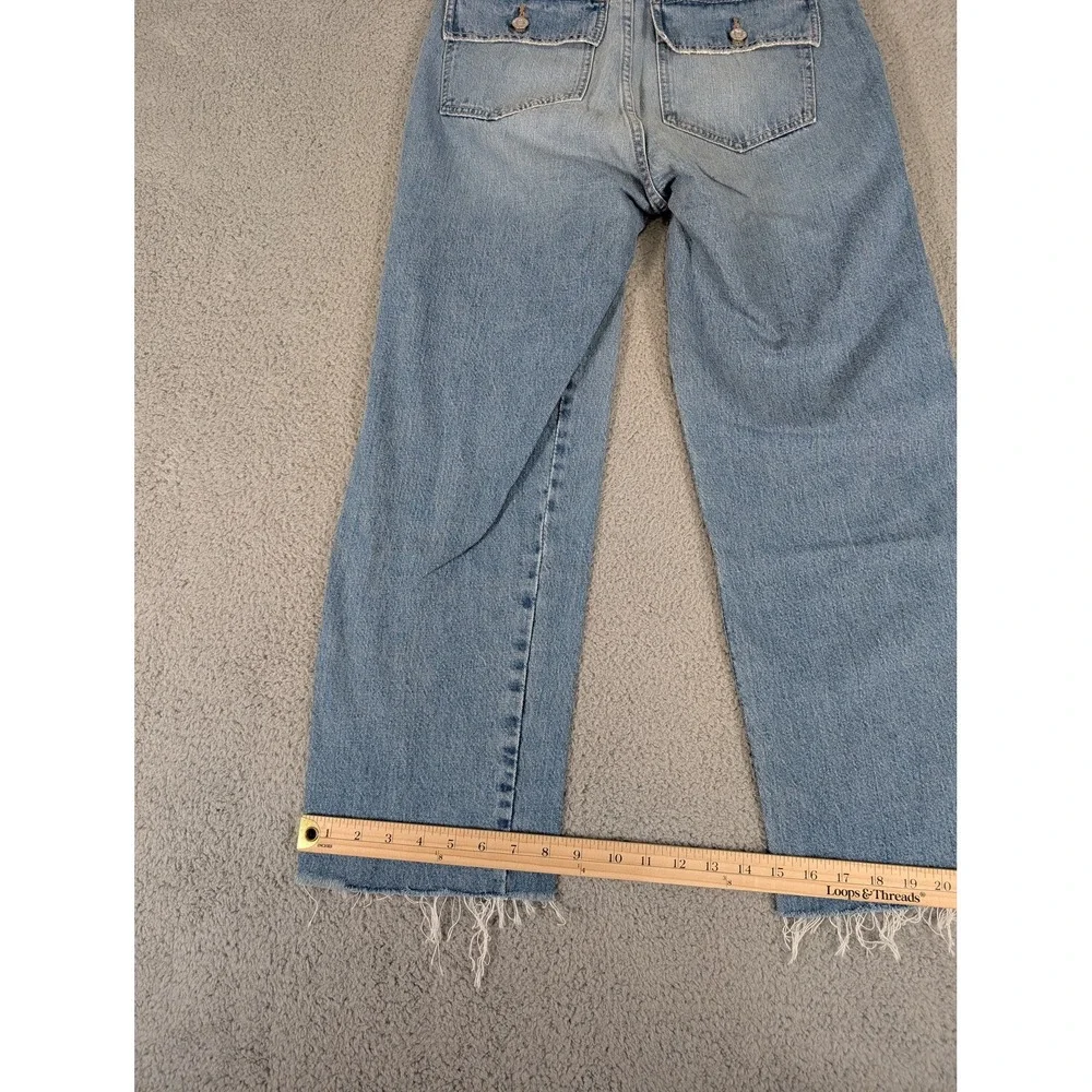 Vintage Bobos 80805 Jeans Mens 33x29 Blue Straight Leg Button‎ Fly Workwear 90s